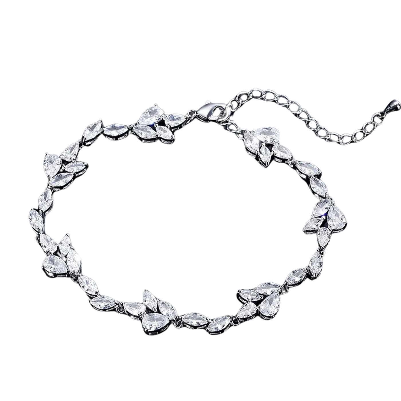 Elegantes Armband mit funkelnden Zirkonia-Steinen