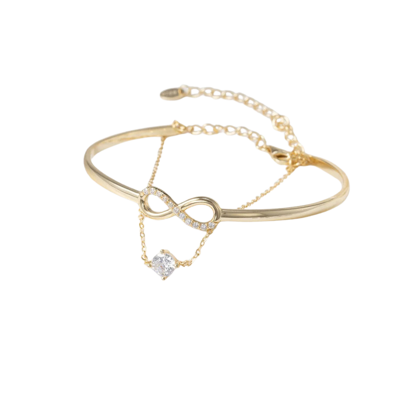 Elegantes Armband aus 925er Silber mit Unendlichkeits-Symbol