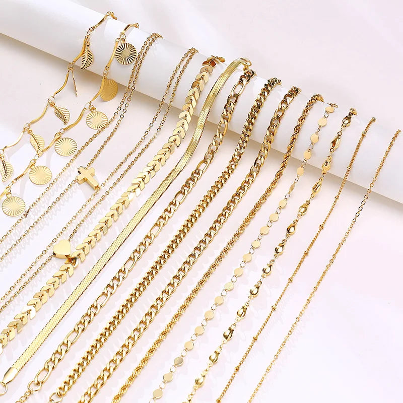 Vergoldetes Armband mit verstellbarer Länge