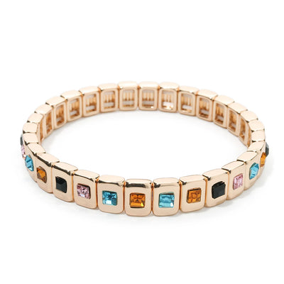 Eleganz trifft auf modernen Stil – Elastischer Armreif mit Zirkonia