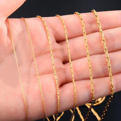 Hochwertige Goldketten – Verschiedene Längen für deinen Look