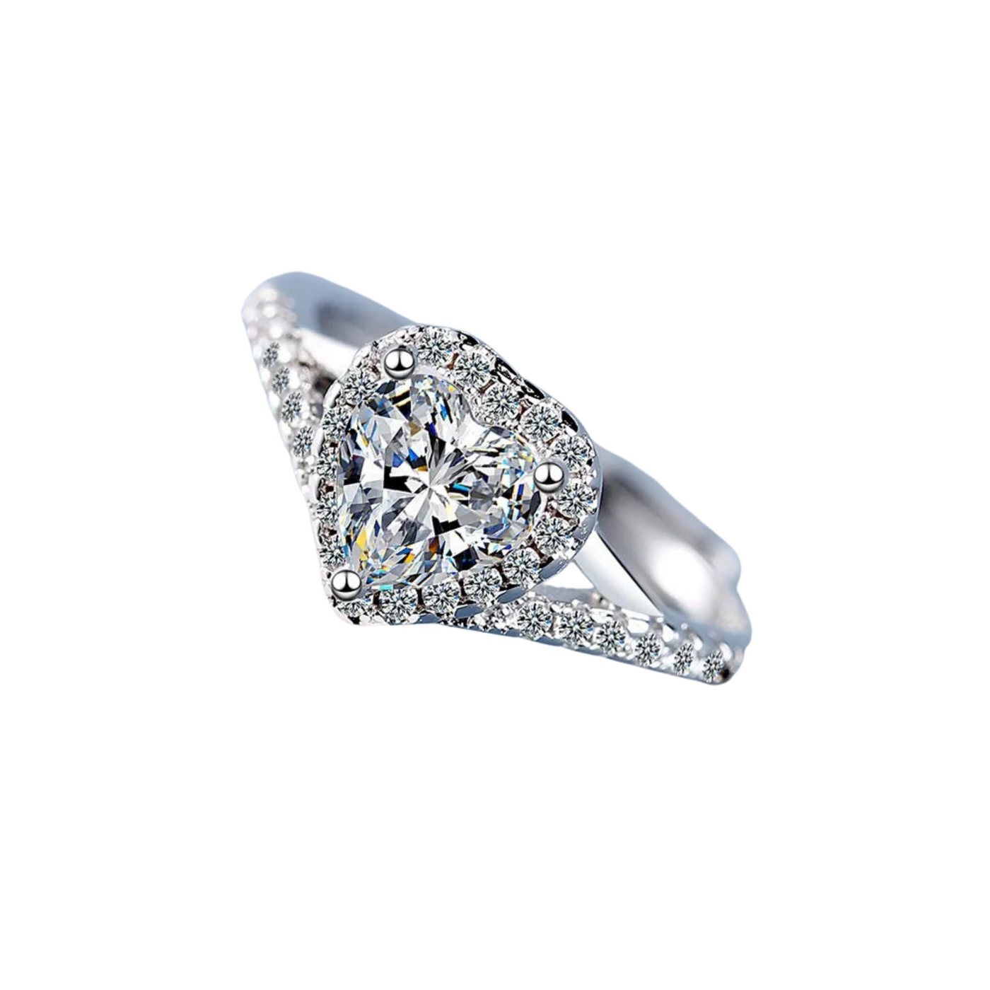 925 Sterling Silber Verlobungsring – Funkelnde Eleganz für besondere Momente