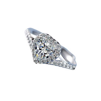 925 Sterling Silber Verlobungsring – Funkelnde Eleganz für besondere Momente