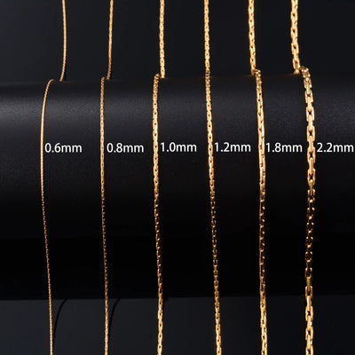 Hochwertige Goldketten – Verschiedene Längen für deinen Look