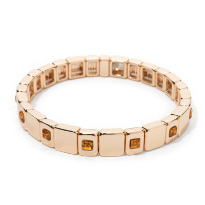 Eleganz trifft auf modernen Stil – Elastischer Armreif mit Zirkonia