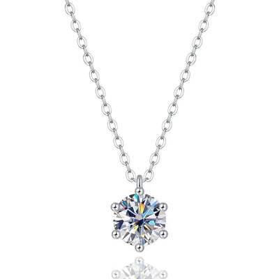 Pure Radiance – Solitäranhänger aus Sterling Silber