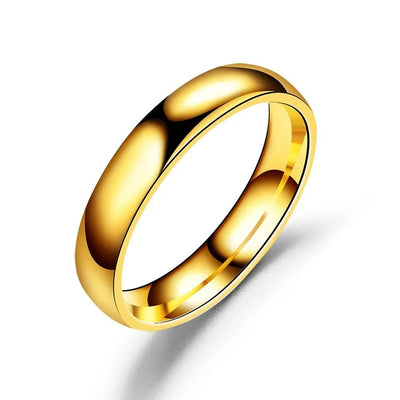 Klassischer 6mm Titanring – Eleganter Schmuck für Sie und Ihn