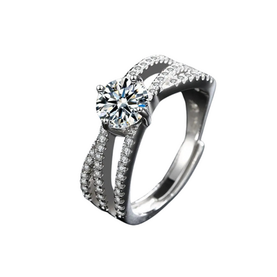 925 Sterling Silber Verlobungsring – Funkelnde Eleganz für besondere Momente