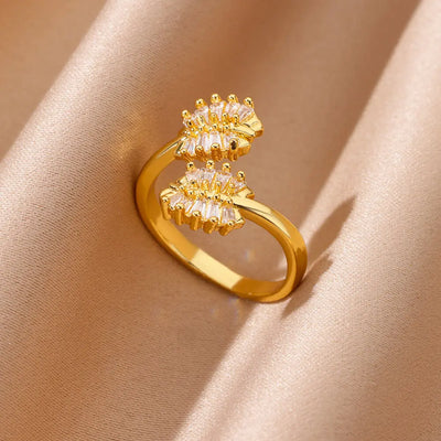 Goldene Ringe mit Zirkonia – Strahlende Eleganz für jeden Anlass