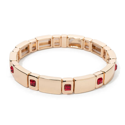 Eleganz trifft auf modernen Stil – Elastischer Armreif mit Zirkonia