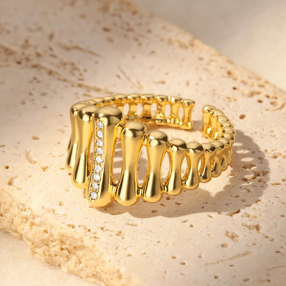 Goldene Ringe mit Zirkonia – Strahlende Eleganz für jeden Anlass