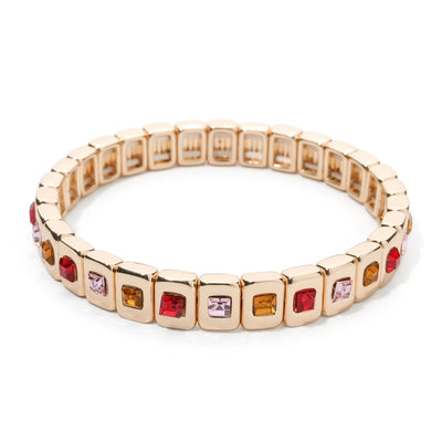 Eleganz trifft auf modernen Stil – Elastischer Armreif mit Zirkonia