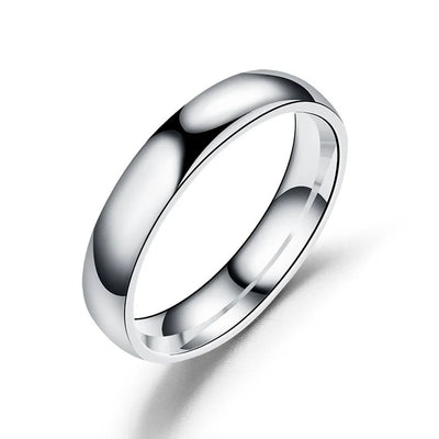 Klassischer 6mm Titanring – Eleganter Schmuck für Sie und Ihn