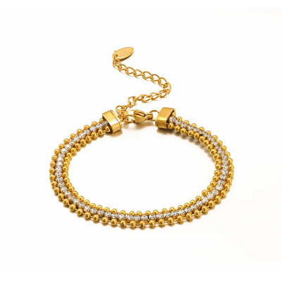 Radiant Charm – Elegantes Armband mit Glaskristallen