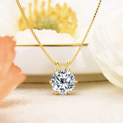 Eternal Glow Moissanite-Anhänger
