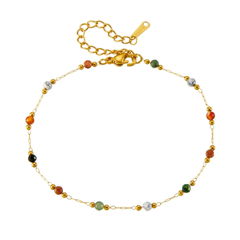 Zartes Armband mit bunten Perlen – Eleganz für jeden Anlass