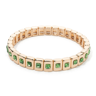 Eleganz trifft auf modernen Stil – Elastischer Armreif mit Zirkonia