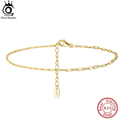 Elegante Silber-Fußkette für Damen – Perfekt für jeden Anlass