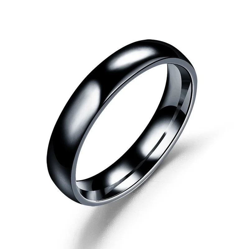 Klassischer 6mm Titanring – Eleganter Schmuck für Sie und Ihn