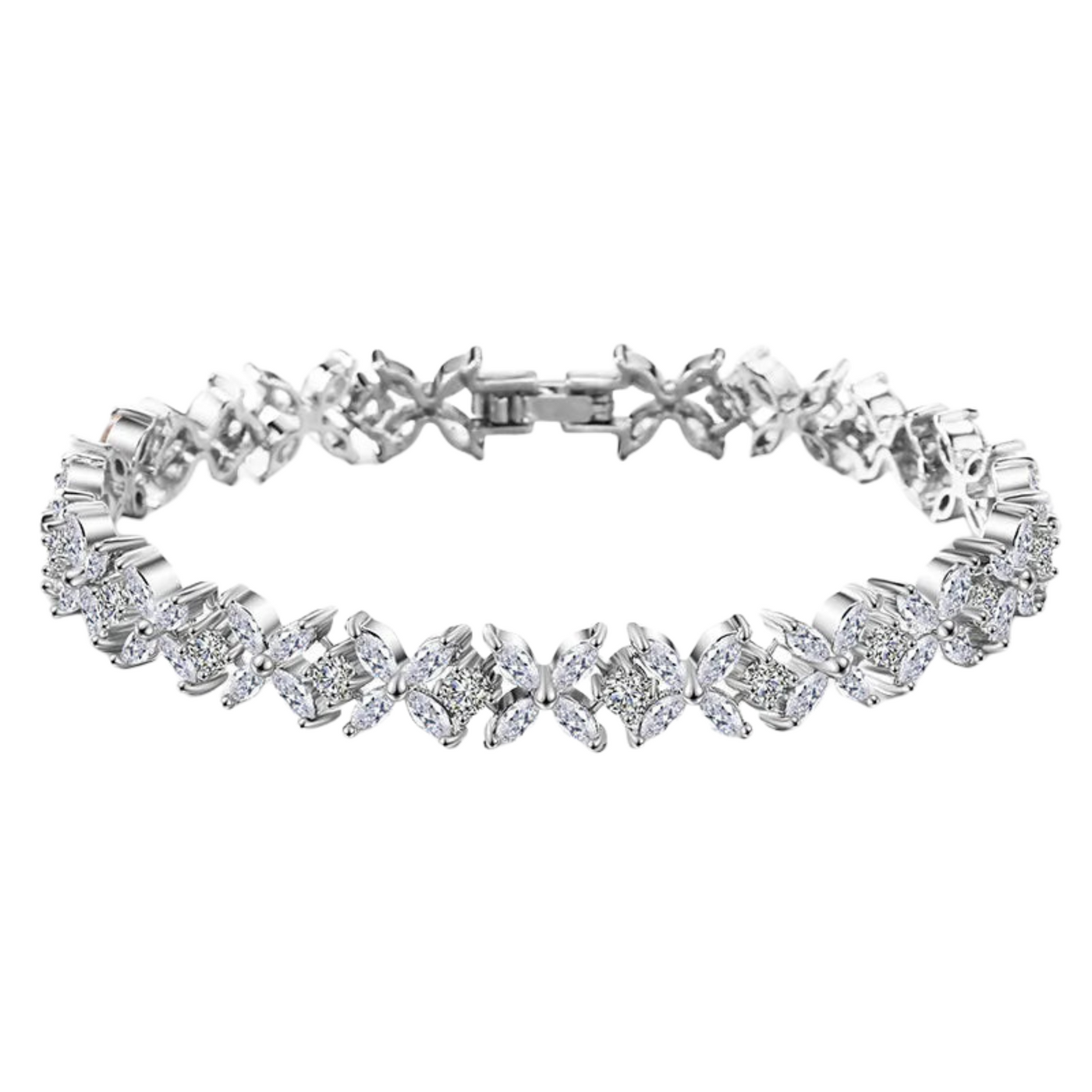 Strahlende Eleganz – Armband mit funkelnden Zirkonia-Steinen