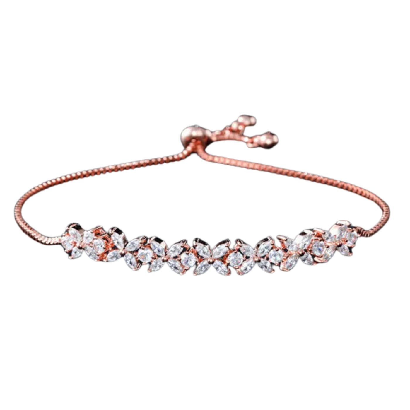 Strahlende Eleganz – Armband mit funkelnden Zirkonia-Steinen