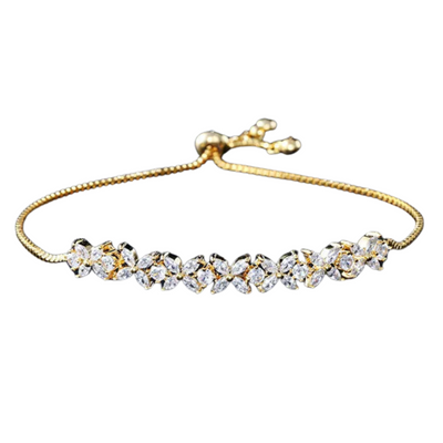 Strahlende Eleganz – Armband mit funkelnden Zirkonia-Steinen