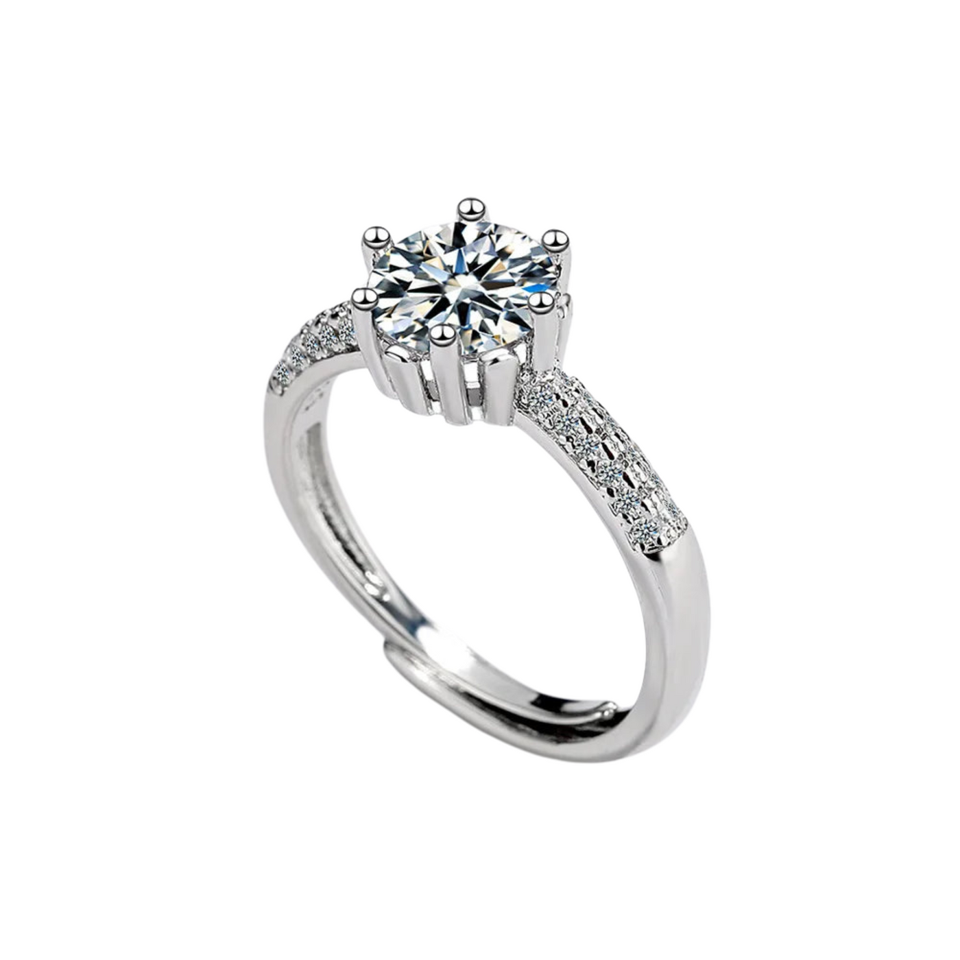 925 Sterling Silber Verlobungsring – Funkelnde Eleganz für besondere Momente