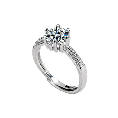 925 Sterling Silber Verlobungsring – Funkelnde Eleganz für besondere Momente