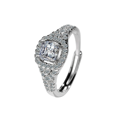 925 Sterling Silber Verlobungsring – Funkelnde Eleganz für besondere Momente