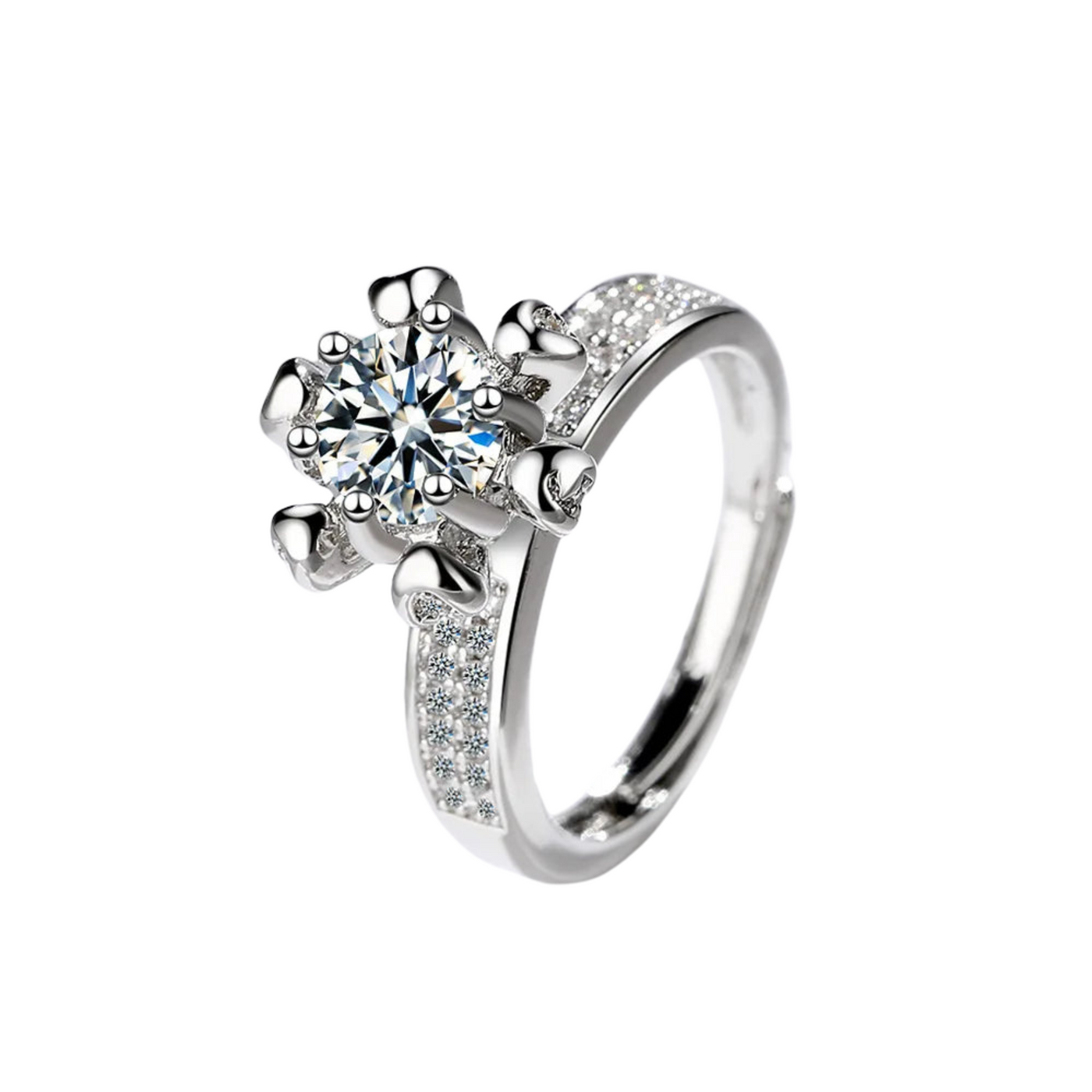 925 Sterling Silber Verlobungsring – Funkelnde Eleganz für besondere Momente