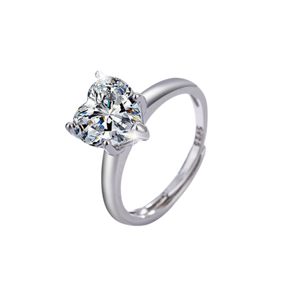 925 Sterling Silber Verlobungsring – Funkelnde Eleganz für besondere Momente