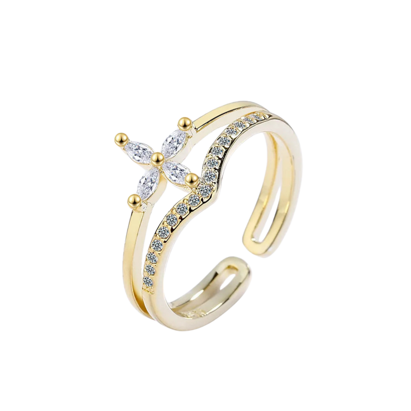 925 Sterling Silber Verlobungsring – Funkelnde Eleganz für besondere Momente